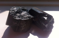 Black Tourmaline (Schorl) crystals